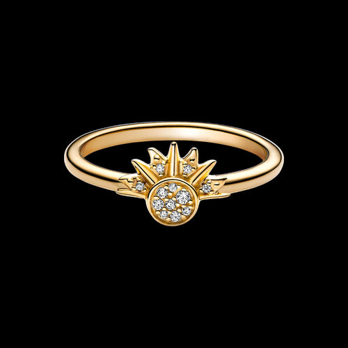 Celestial Sparkling Sun Ring