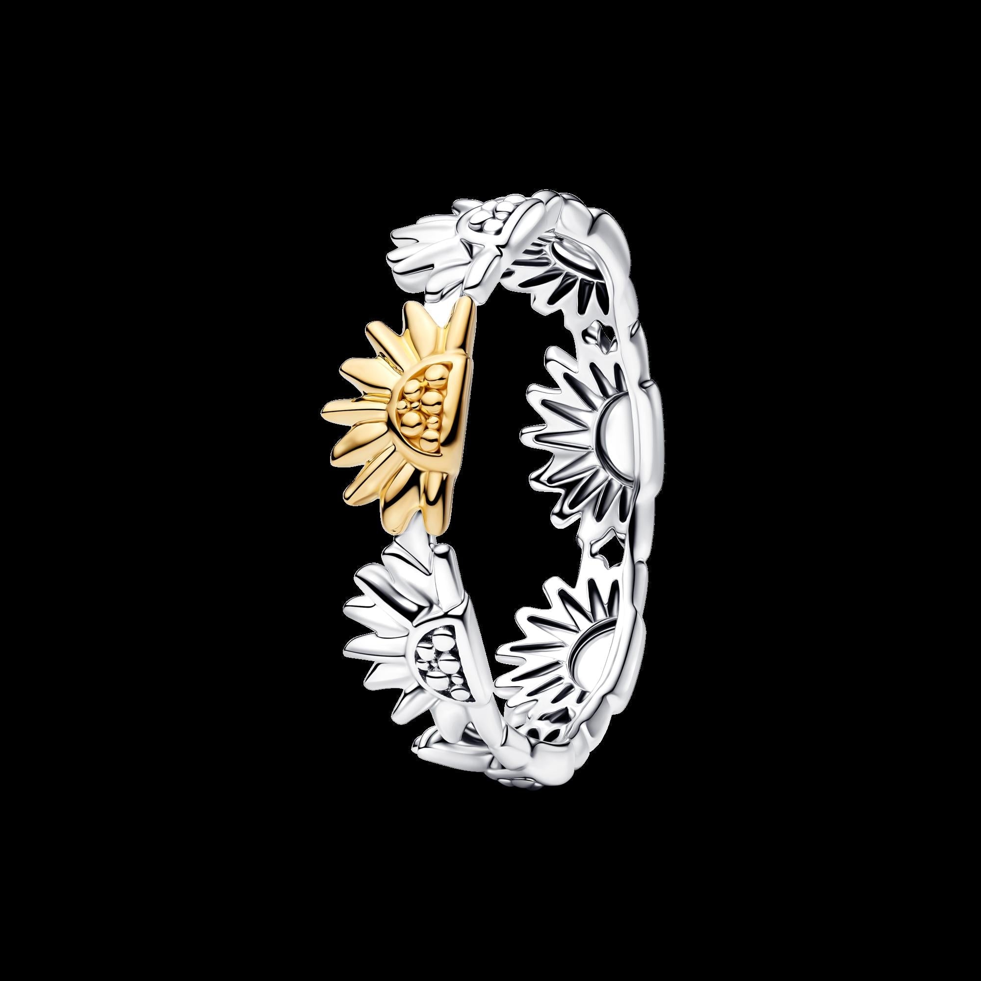 Celestial Sparkling Sun Ring